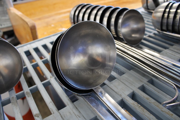3 Stainless Steel 8 oz Ladles. Includes 13". 3 Times Your Bid! - Image 2 of 3