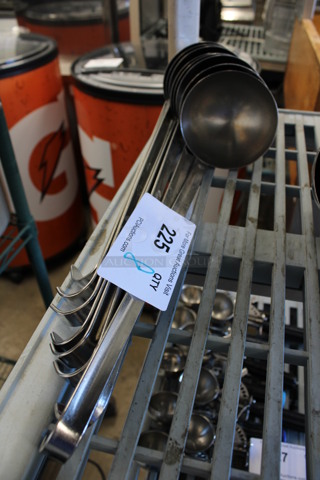 8 Vollrath Stainless Steel 8 oz Ladles. 15". 8 Times Your Bid!