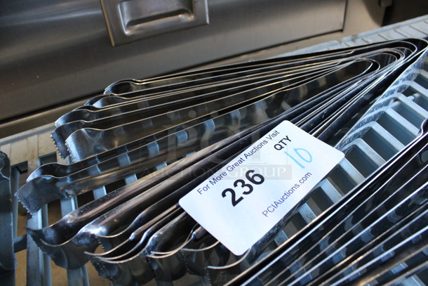 10 Metal Tongs. 12". 10 Times Your Bid! - Image 1 of 2