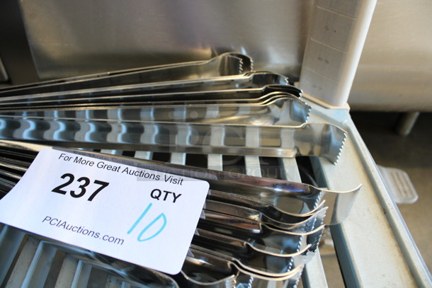 10 Metal Tongs. 12". 10 Times Your Bid! - Image 2 of 2