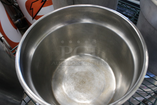 Stainless Steel Cylindrical Drop In Bin. 11x11x8.5 - Image 2 of 2