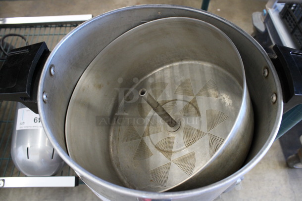 Metal Commercial Countertop Percolating Urn. 15x15x21 - Image 3 of 3