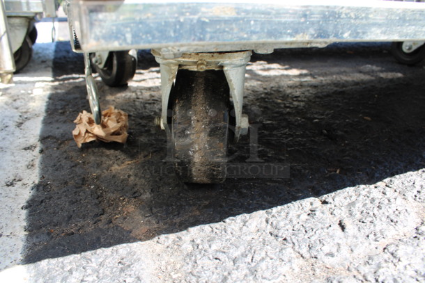 Metal Cart on Commercial Casters. 46x28x39.5 - Image 5 of 5