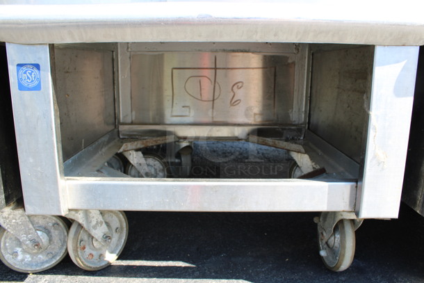 Stainless Steel Equipment Stand on Commercial Casters. 23.5x23.5x18 - Image 3 of 3