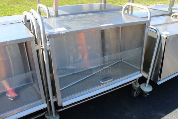 Servolift Eastern Stainless Steel Commercial Dish Cart on Commercial Casters. 36x20x37 - Image 2 of 3