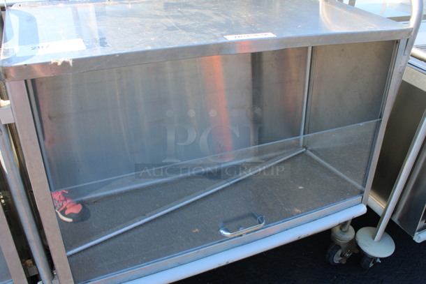 Servolift Eastern Stainless Steel Commercial Dish Cart on Commercial Casters. 36x20x37 - Image 3 of 3