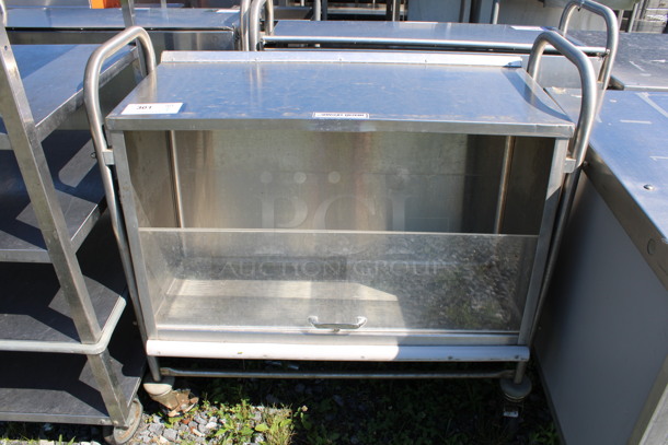 Servolift Eastern Stainless Steel Commercial Dish Cart on Commercial Casters. 36x20x37 - Image 1 of 3