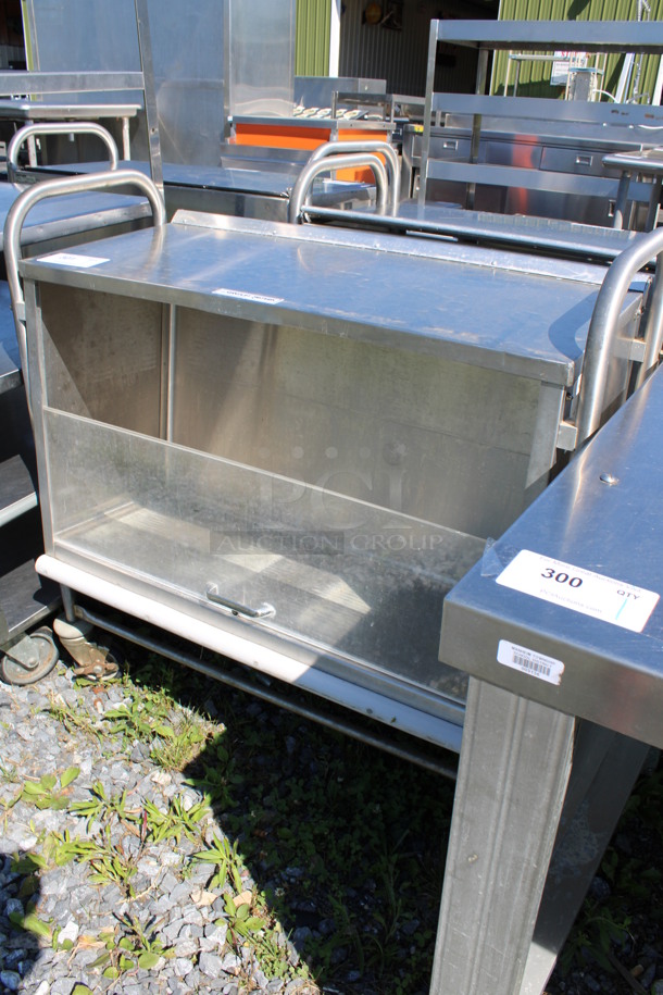 Servolift Eastern Stainless Steel Commercial Dish Cart on Commercial Casters. 36x20x37 - Image 3 of 3