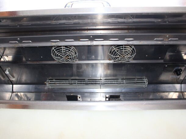 TurboAir Super Deluxe 4 drawer Make Table on commercial casters Working when removed  Model# TST-48SD-D4, 115V 60Hz 6.5amp  - Image 3 of 7