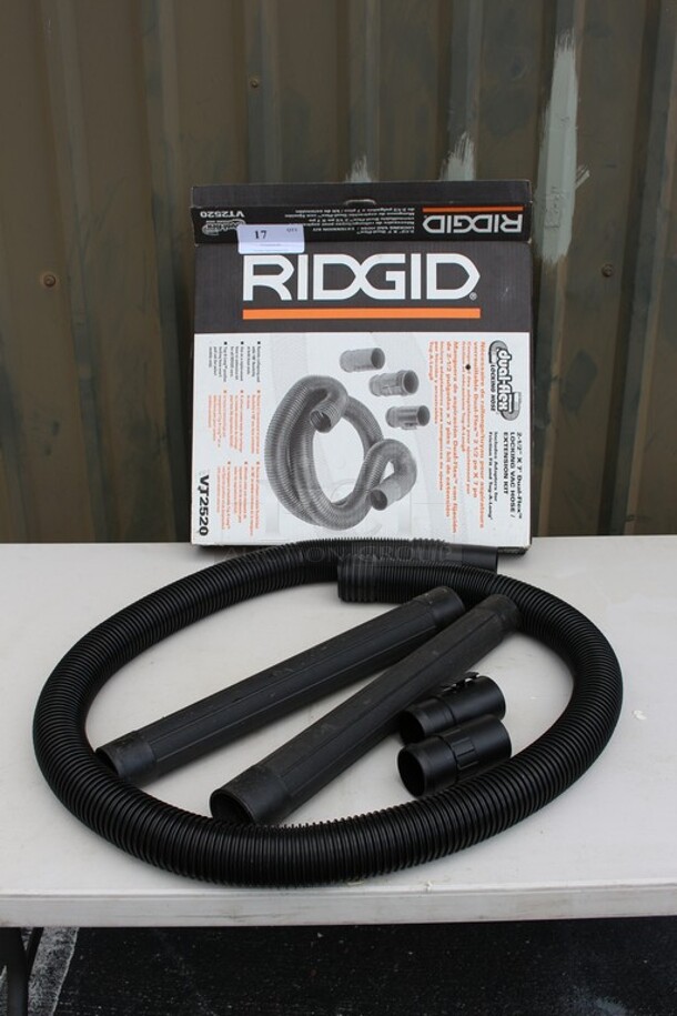 Ridgid Shopvac Dual Flex Locking hose accessories   