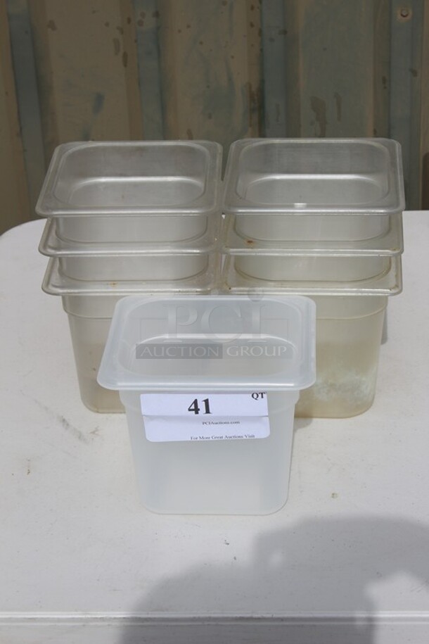 1/8th Qrt deep container pan (7x your money)