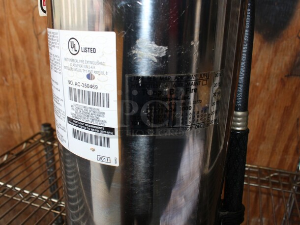 Amerex wet chemical fire extinguisher  - Image 2 of 2