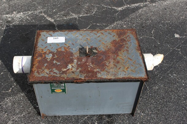 40lbs Grease trap PDT certified flow rate 20gpm