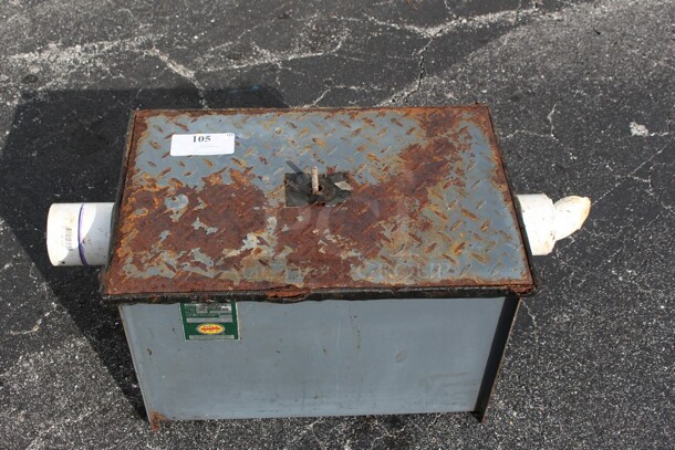 40lbs Grease trap PDT certified flow rate 20gpm - Image 1 of 5