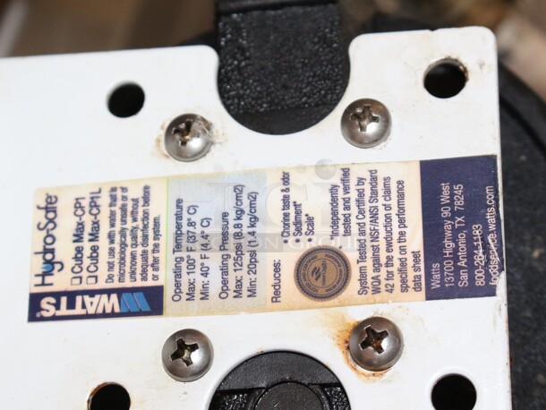 Watts water filter - Image 2 of 2