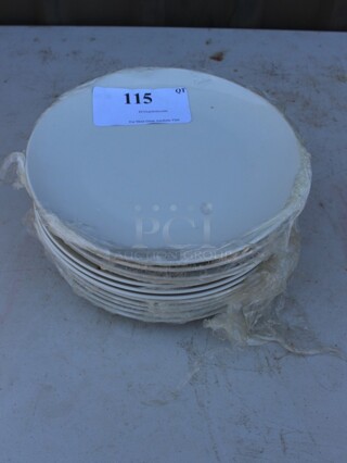 Royal Norfolk round white plates