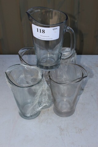Glass pitcher (5x your money)