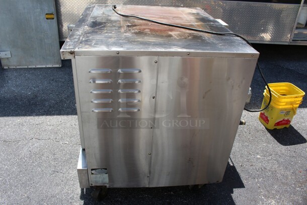 American range model majestic convection oven on commercial caster natural gas tested electrics  - Image 2 of 6