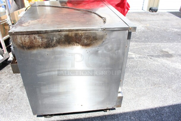 American range model majestic convection oven on commercial caster natural gas tested electrics  - Image 4 of 6