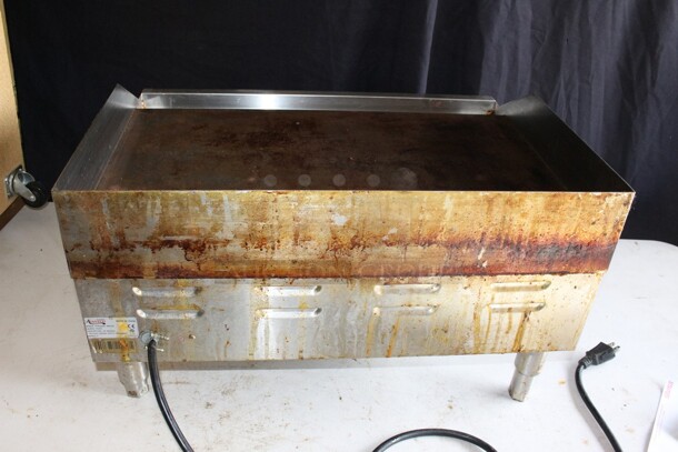 Avantco Flattop Griddle  model FN-02 240v - Image 4 of 6