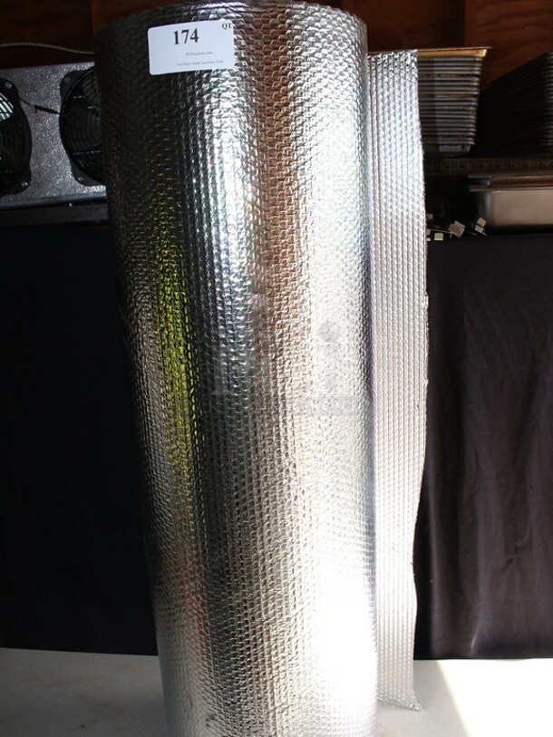 silver plastic insulation 