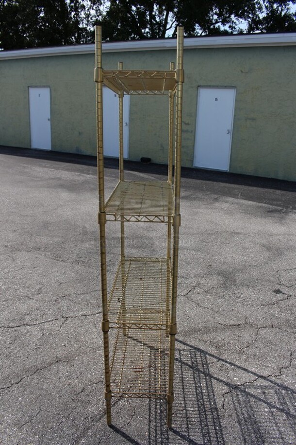 Wire rack w/4 shelves  - Image 2 of 2