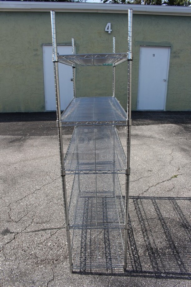Wire rack w/5 shelves - Image 2 of 2