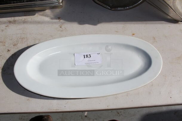Oval Pastry dish  - Image 1 of 1