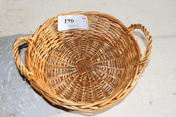 Wicked basket with handles 