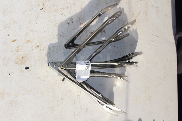 Assorted tongs (6x your money)
