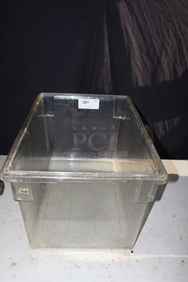 Lexan container no lid - Image 2 of 3