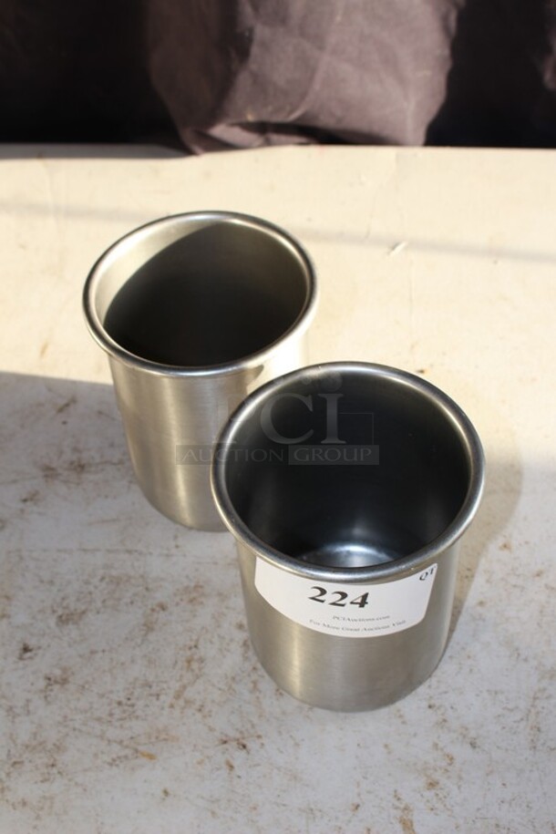 2 SS conatiners - Image 1 of 1