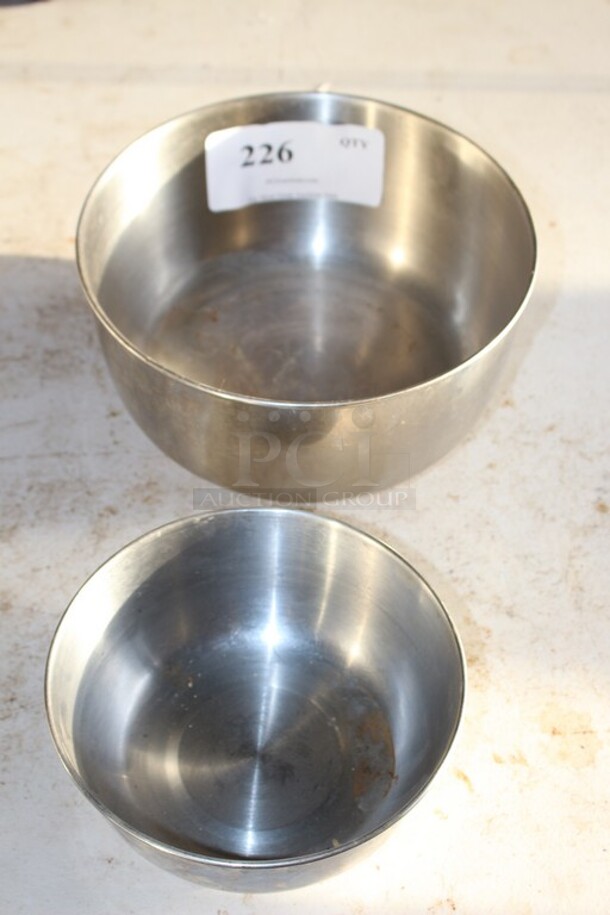 SS Bowls 9x5 7x3 - Image 1 of 1