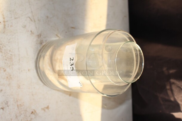 3 Glass cylinders  - Image 2 of 2