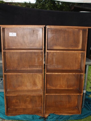Sturdy Book Shelves Wood not particle board 