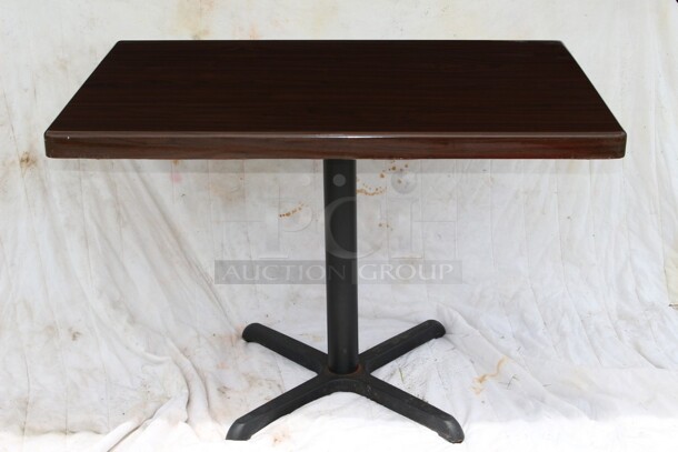 Rectangular Wooden Table - Image 1 of 4