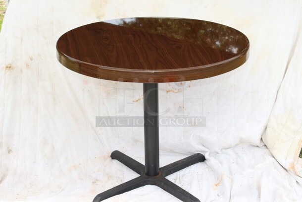 Circular Wooden Table 