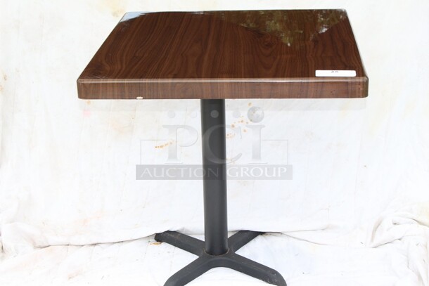 Square Wooden Table