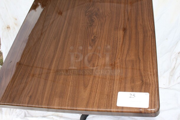 Square Wooden Table - Image 2 of 3