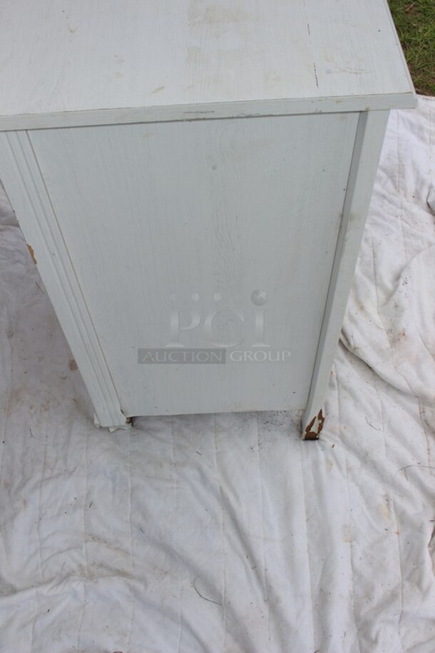 Rough White Cabinet - Image 4 of 5
