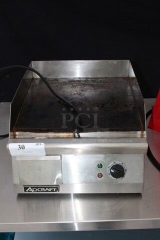 Adcraft 16" griddle model grid-16 120v 