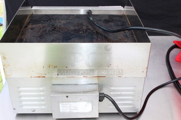 Adcraft 16" griddle model grid-16 120v  - Image 4 of 6