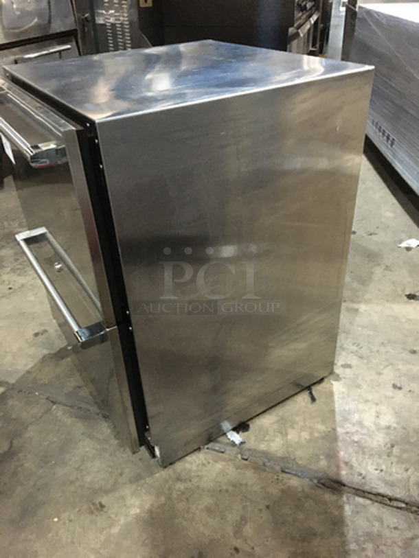 Perlick Commercial Under The Counter 2 Drawer Lowboy Cooler! All Stainless Steel!  - Image 2 of 7