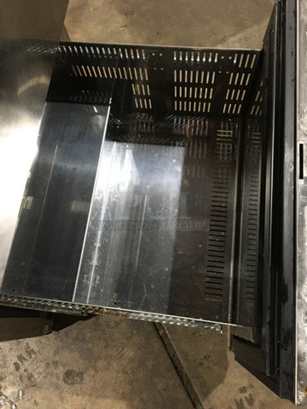 Perlick Commercial Under The Counter 2 Drawer Lowboy Cooler! All Stainless Steel!  - Image 6 of 7