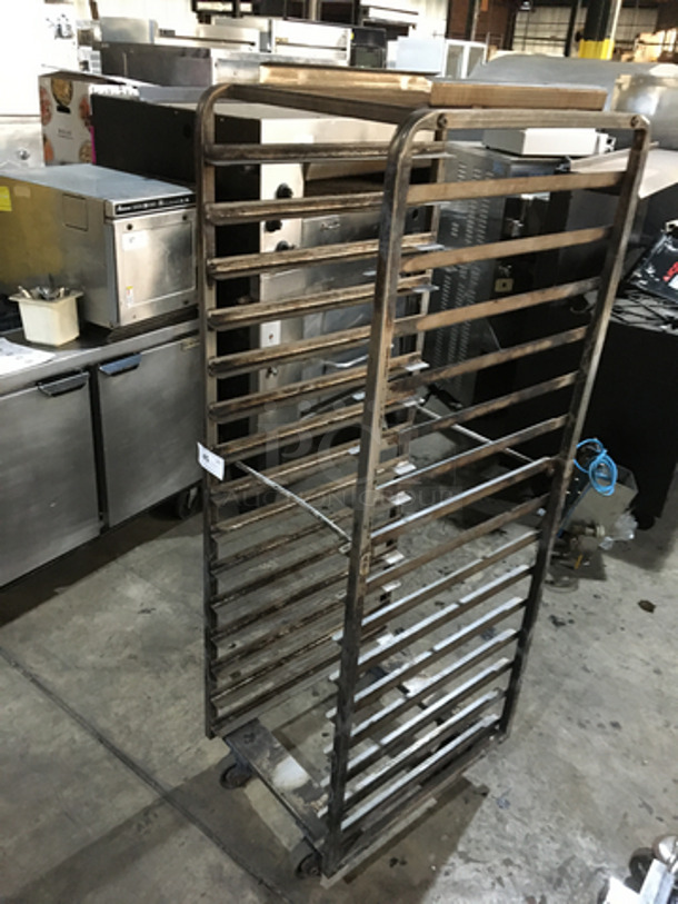 All Stainless Steel Pan Transport Rack! On Casters! - Image 2 of 5