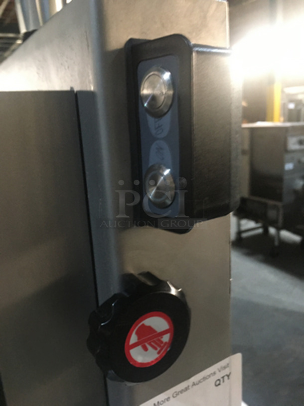 Late Model! Avantco Commercial Floor Style Meat Band Saw! All Stainless Steel! On Legs! Model  EMBS94SS Serial 2101150035! 220/240V 3 Phase!  - Image 7 of 9