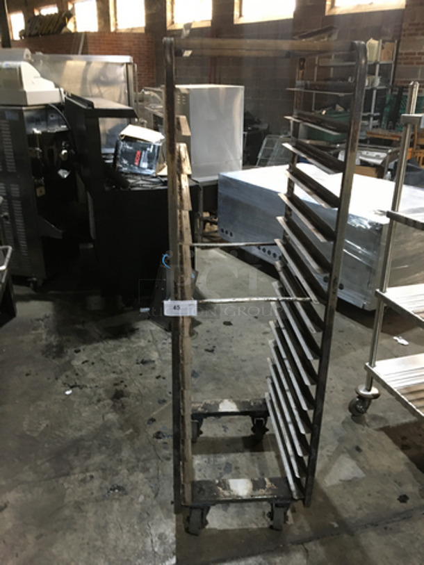 All Stainless Steel Pan Transport Rack! On Casters! - Image 5 of 5