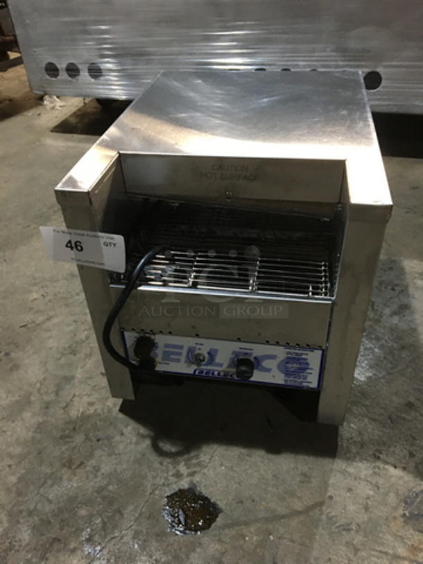 Belleco Commercial Countertop Electric Powered Conveyor Toaster! All Stainless Steel! 