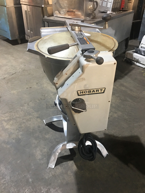 Hobart Commercial Vertical Cutter/Mixer/Mincer! Model HCM450 Serial 311223674! 200V 3Phase! With Casters! - Image 2 of 9
