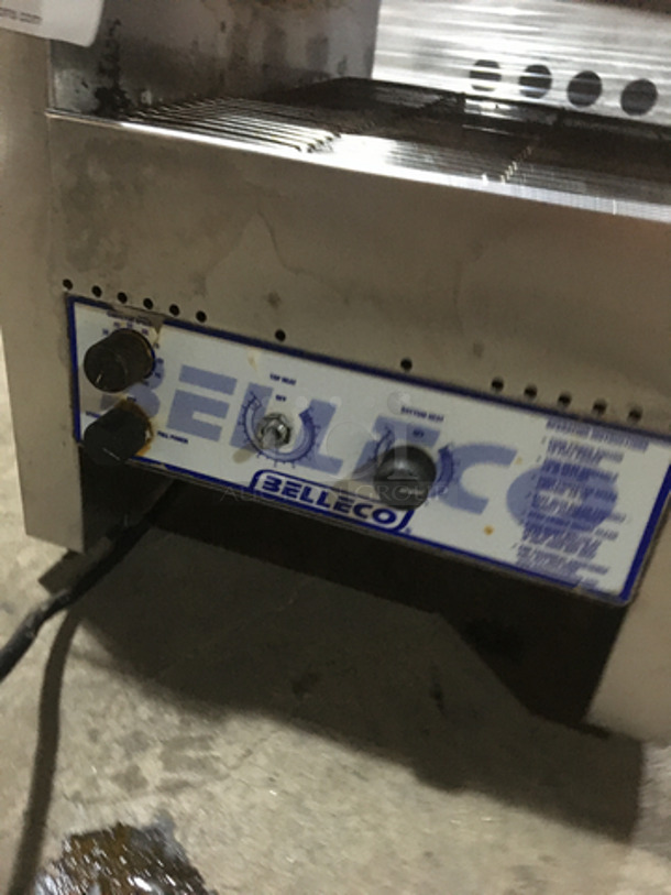 Belleco Commercial Countertop Electric Powered Conveyor Toaster! All Stainless Steel!  - Image 5 of 6